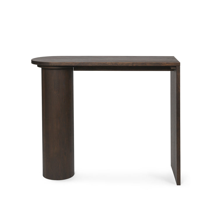 Pylo Console Table - Dark Stained Oak