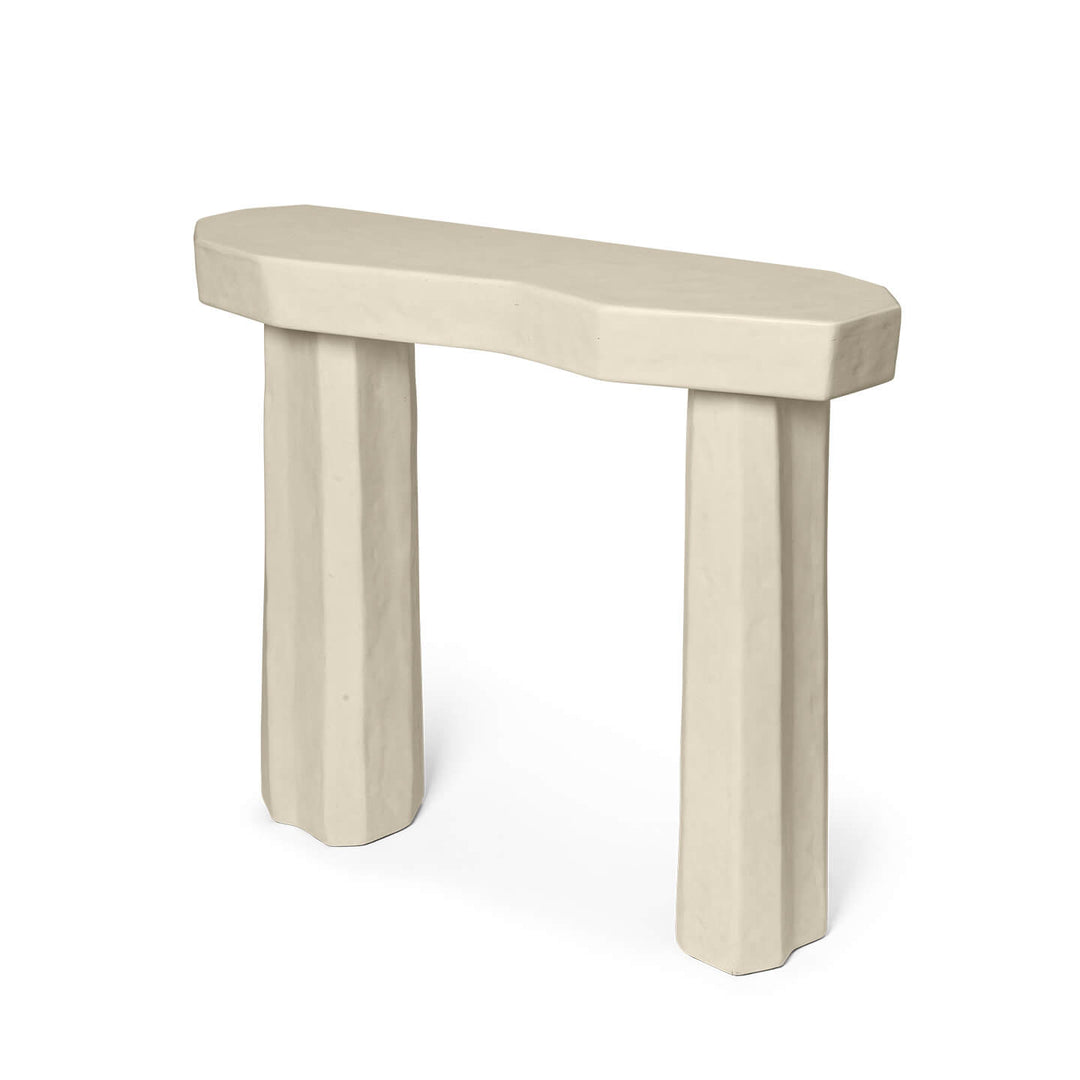 Staffa Console Table - Ivory