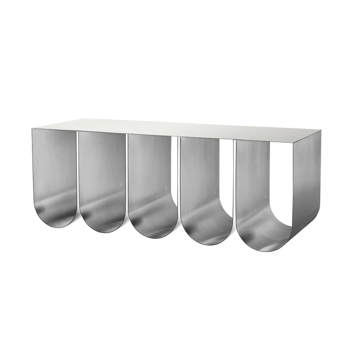 Curved Bench - Stainless Steel