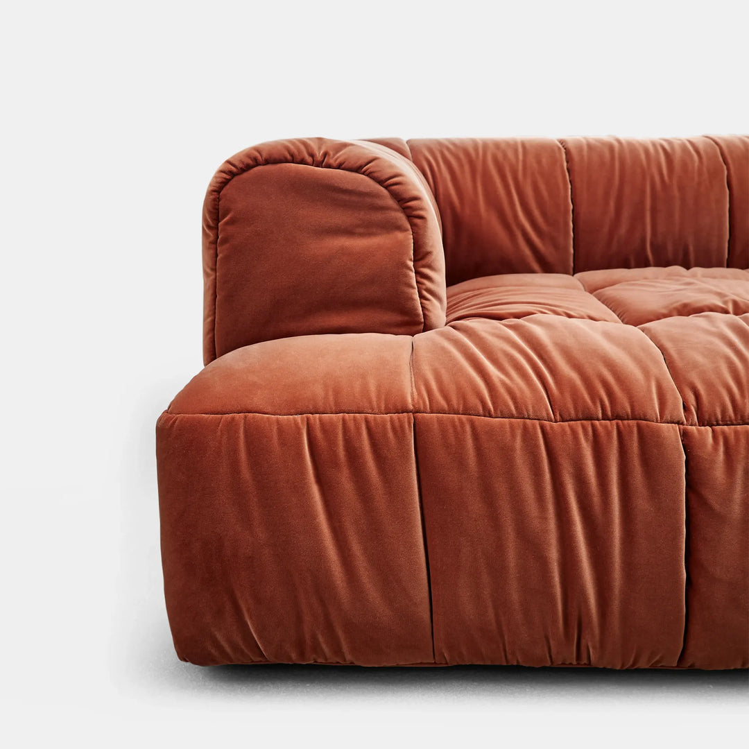 Strips Sofa with Short Armrest