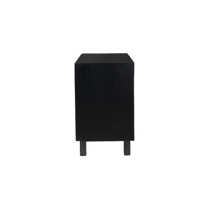 Ashley 3 Drawer Nightstand Black