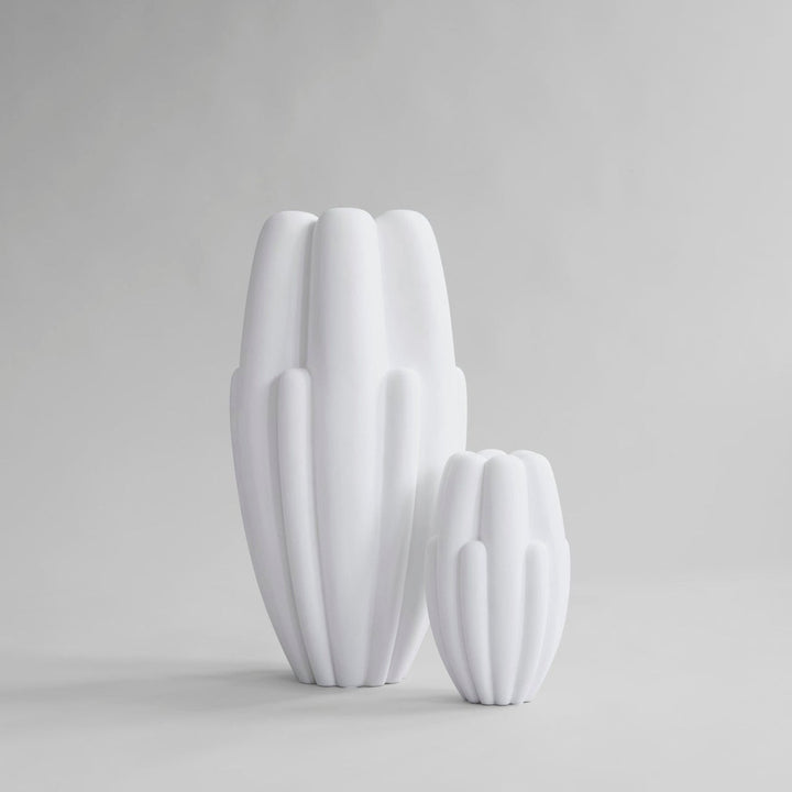 Bloom Slim Vase, Big - Bone White