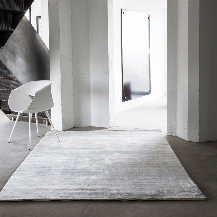 Light Grey Bamboo Rug