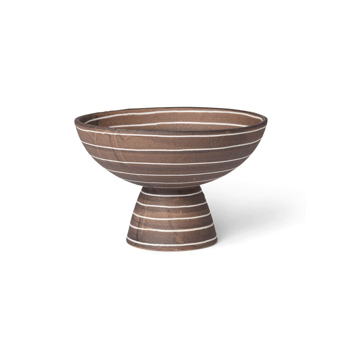 Brura Bowl - Coffee/White