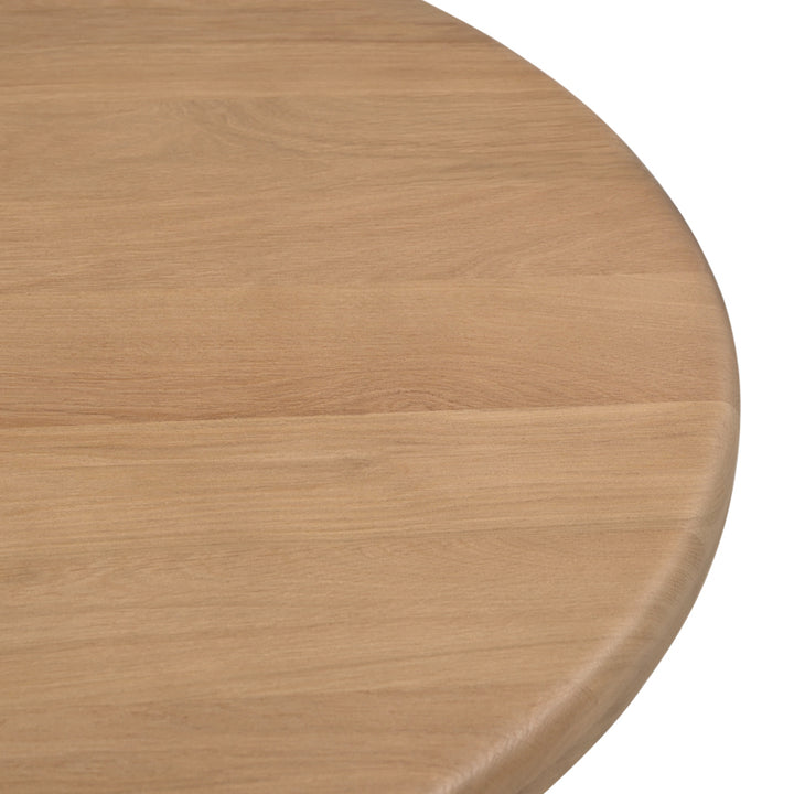 Charlotte Oak Round Coffee Table