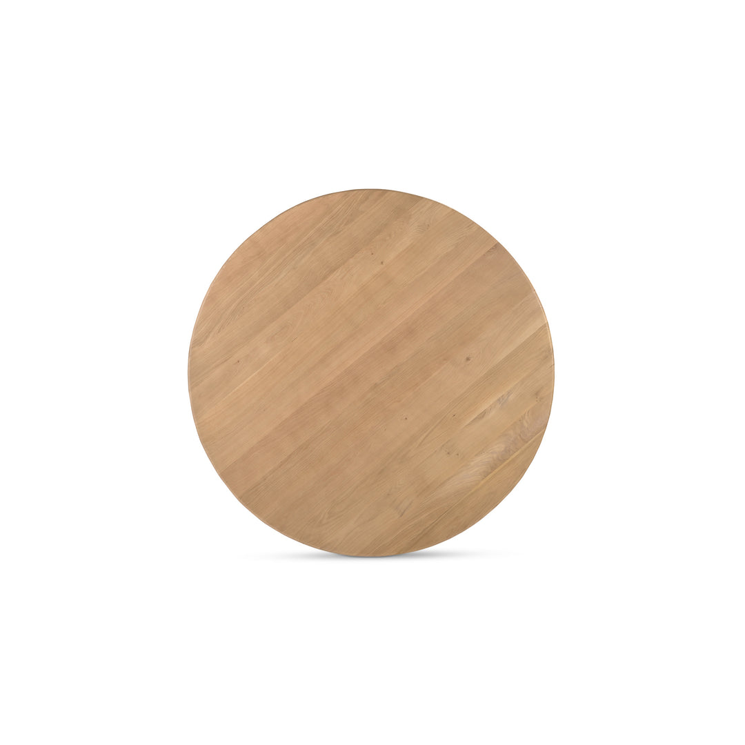 Charlotte Oak Round Dining Table