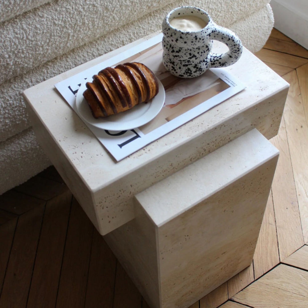 Gaia Travertino Table