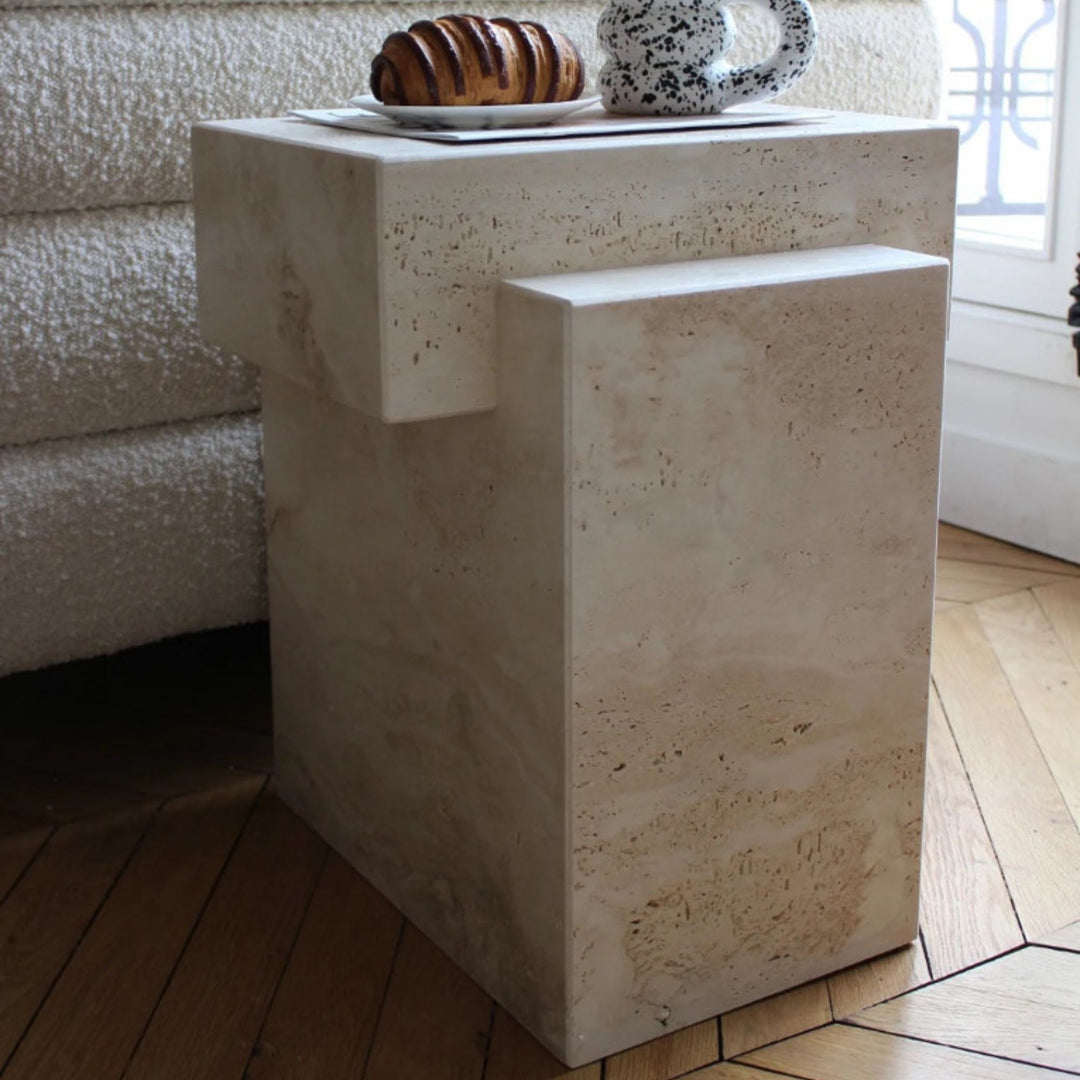 Gaia Travertino Table