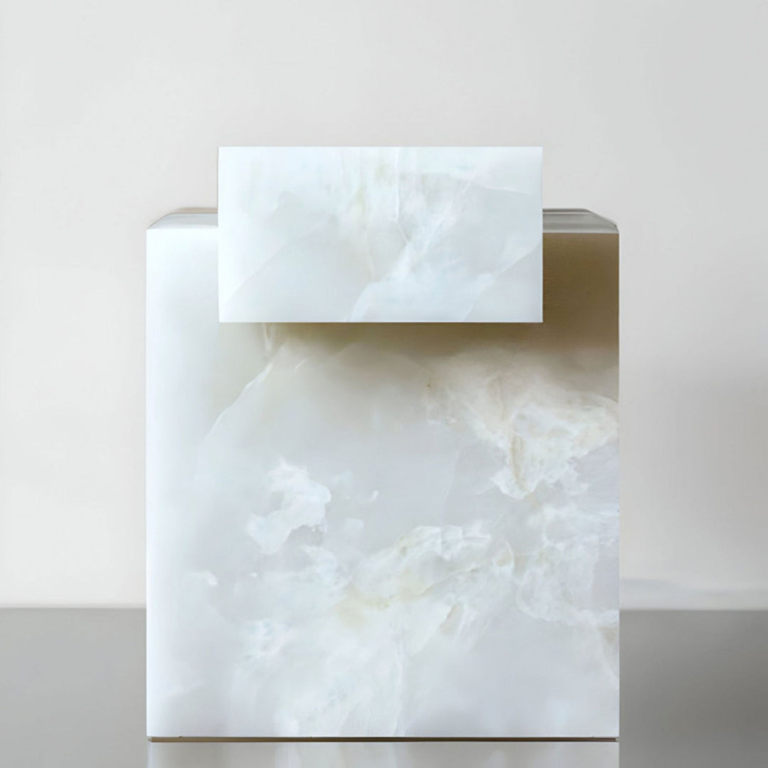 Gaia White Onyx Table