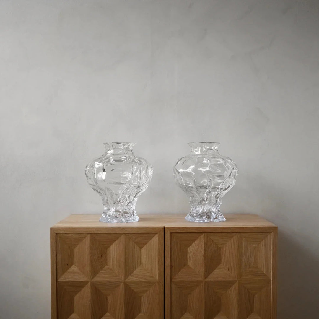 Ammonit Vase - Clear