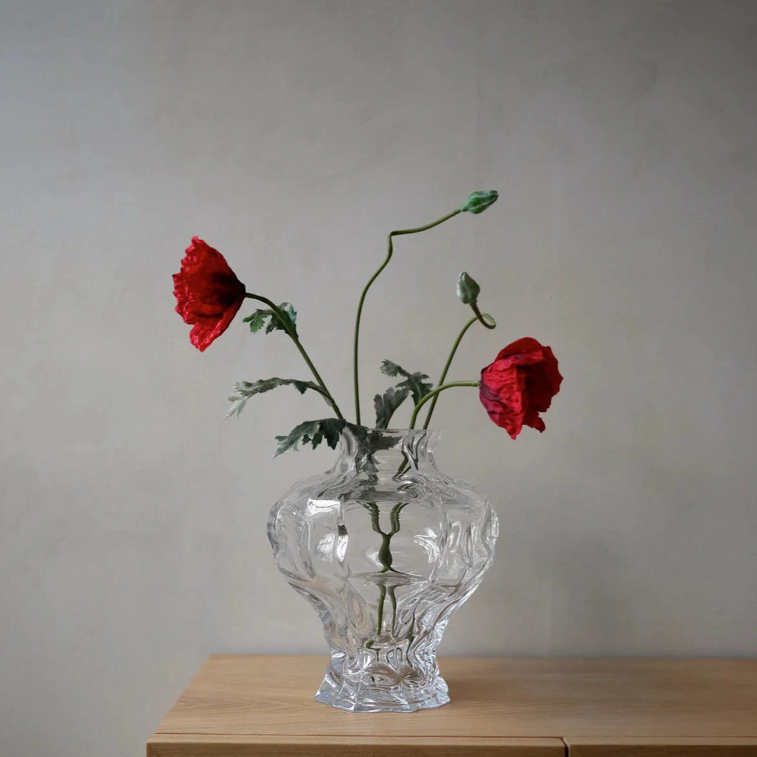 Ammonit Vase - Clear