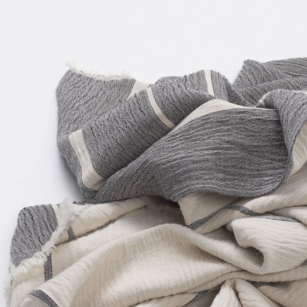 Architecture Throw, Grey/Off-White