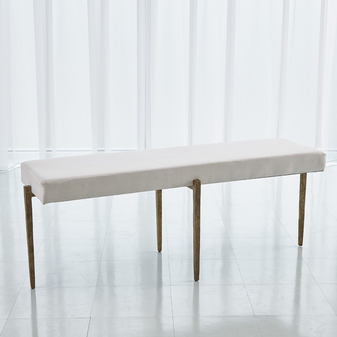 Laforge Bench w/muslin Cushion