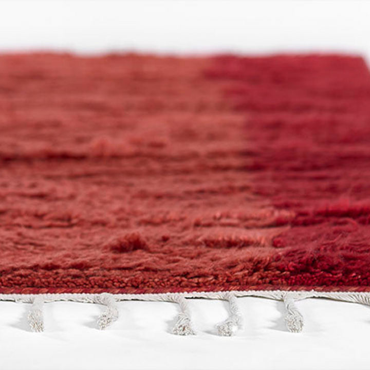 Neo Moroccan-3 Red Rug