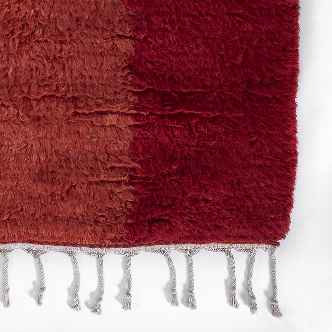 Neo Moroccan-3 Red Rug