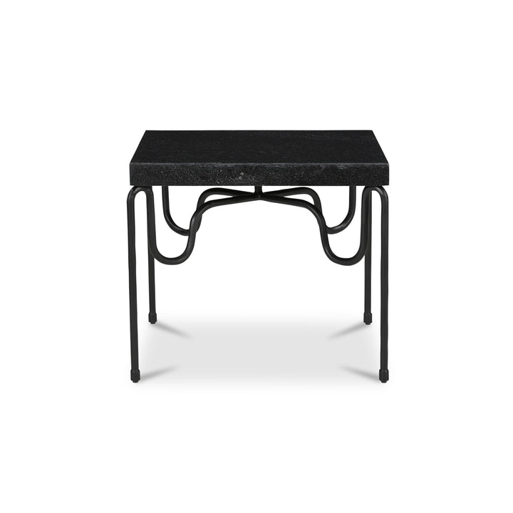 Riley Side Table - Black Granite