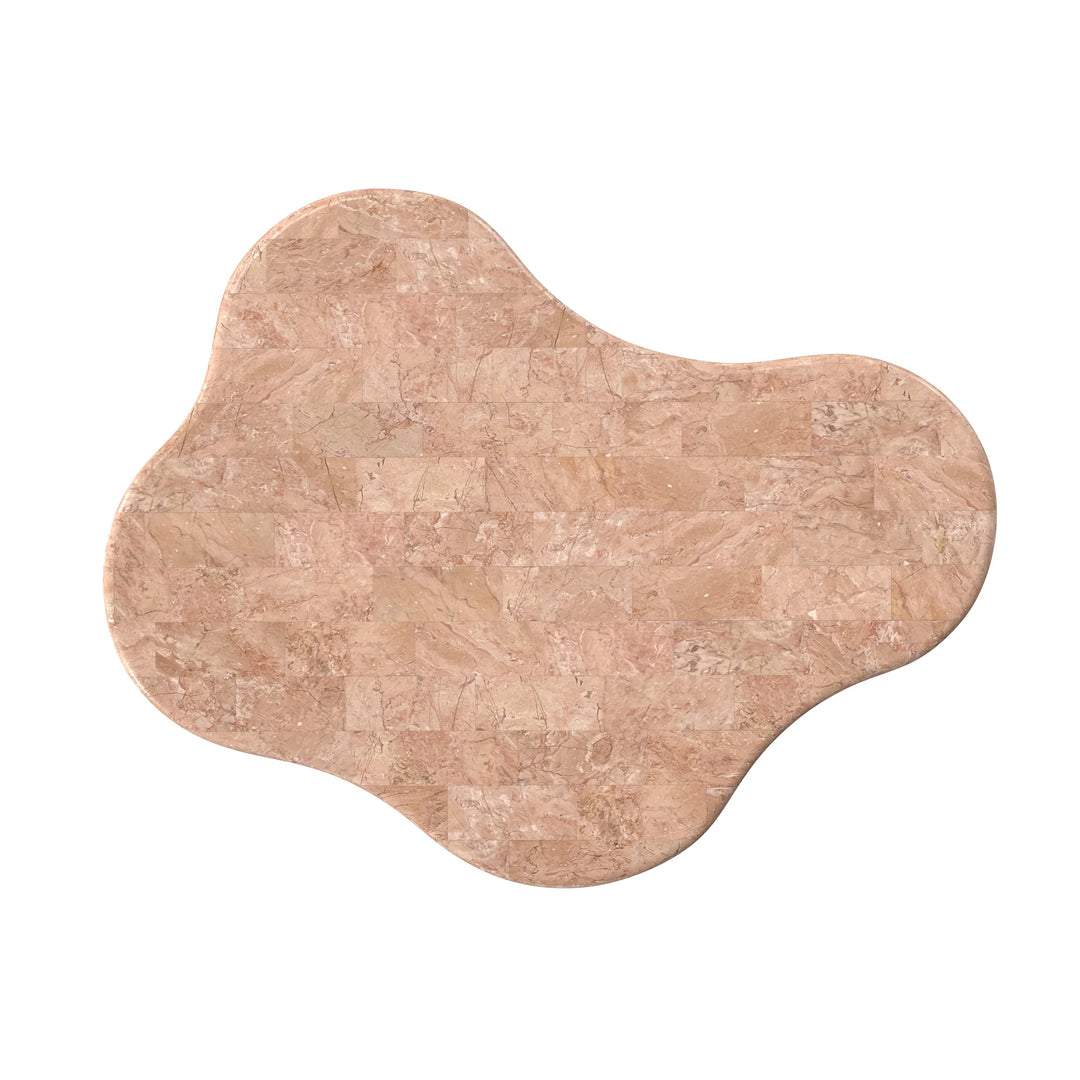 Paradis Coffee Table, Rose Stone