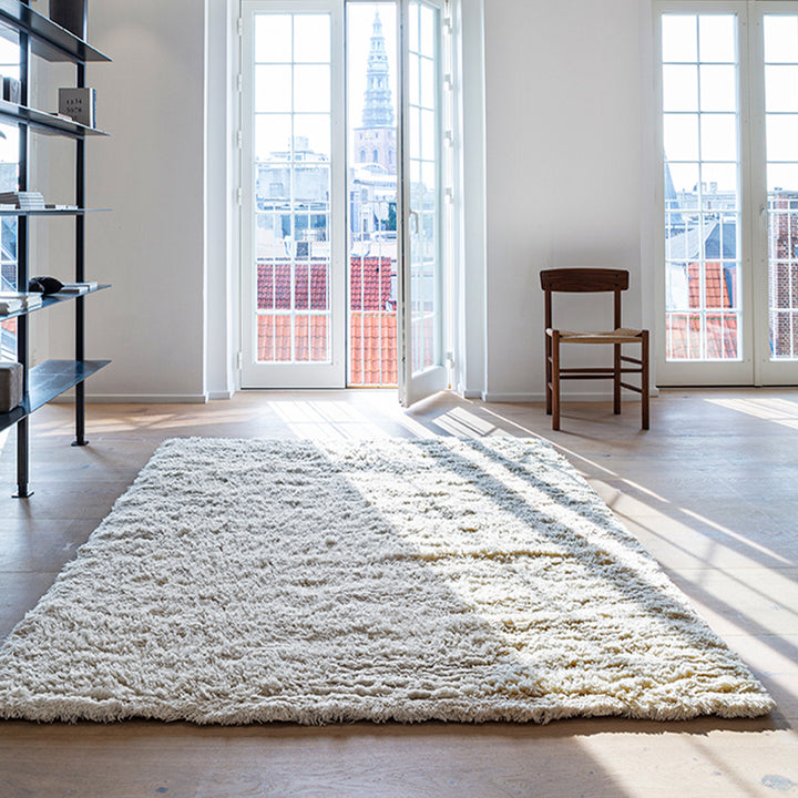 Cream Rya Rug