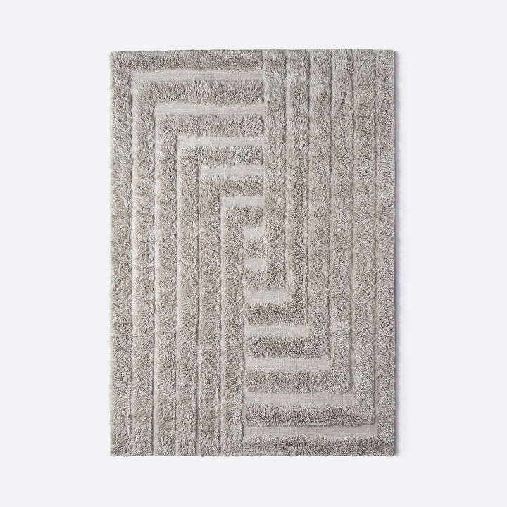 Shaggy Labyrinth Rug