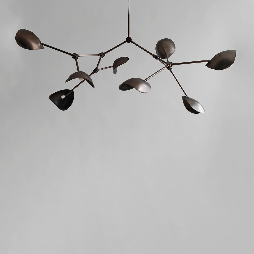 Stingray Chandelier, Grande - Bronze