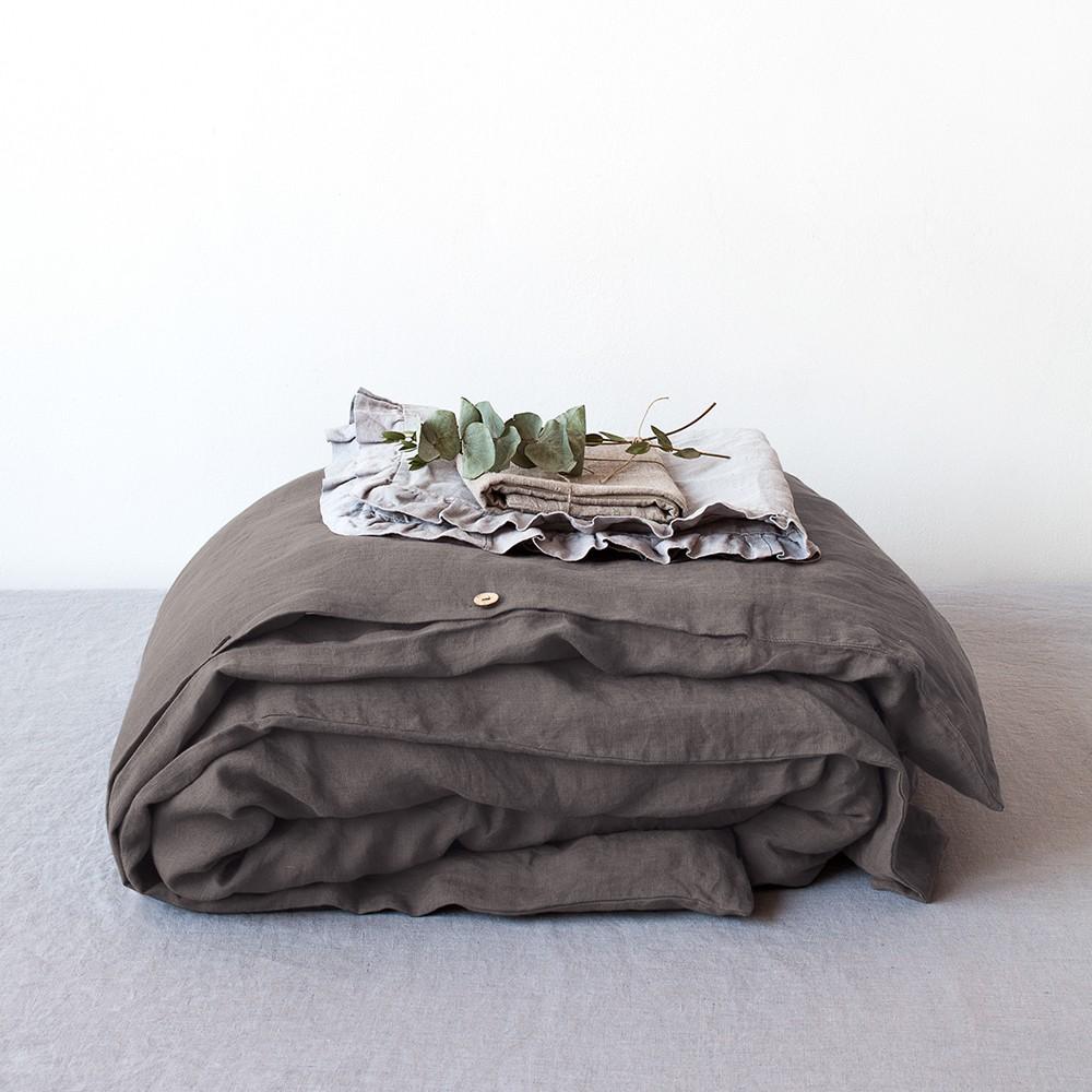 Washed Linen Duvet Cover