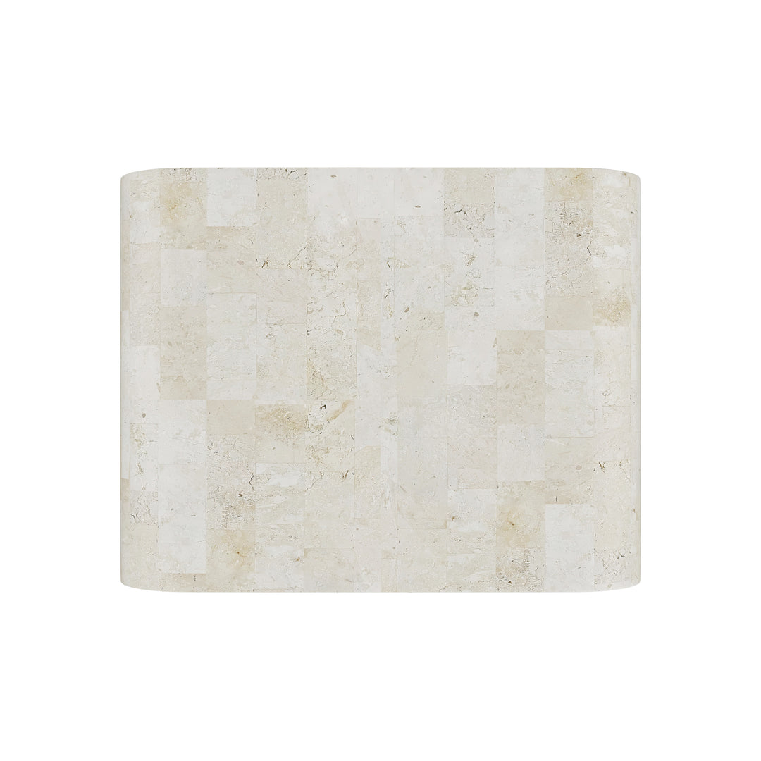 Kuba Side Table - Fossil Stone