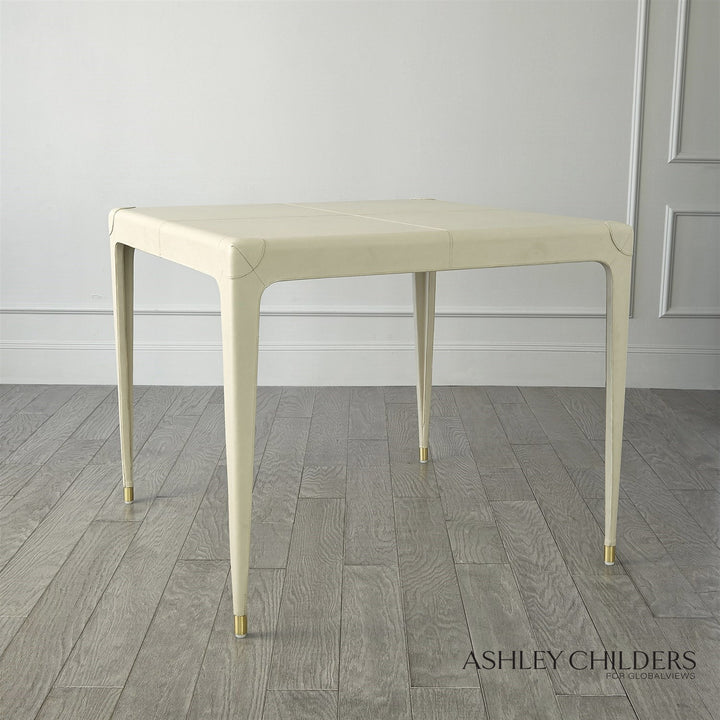 Tiburtina Game Table - Mist Leather