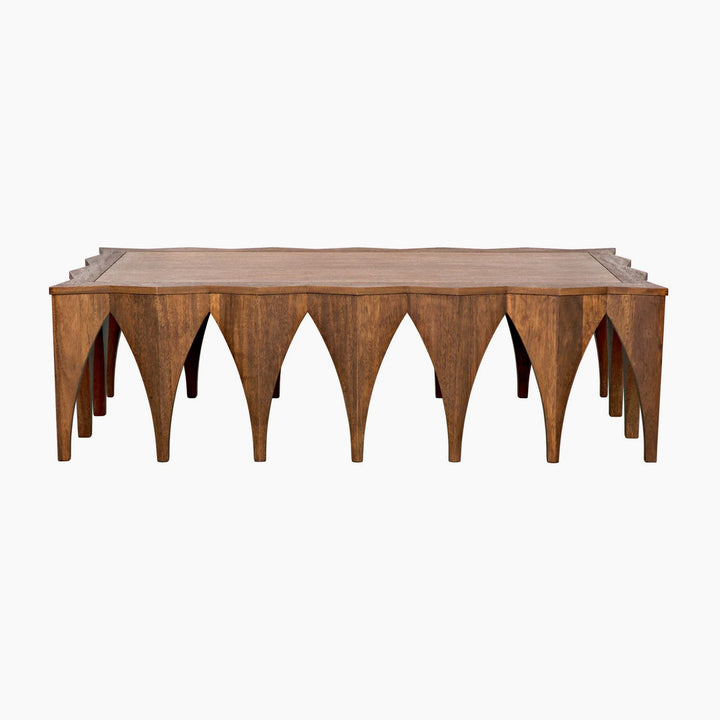 Celeste Coffee Table, Dark Walnut