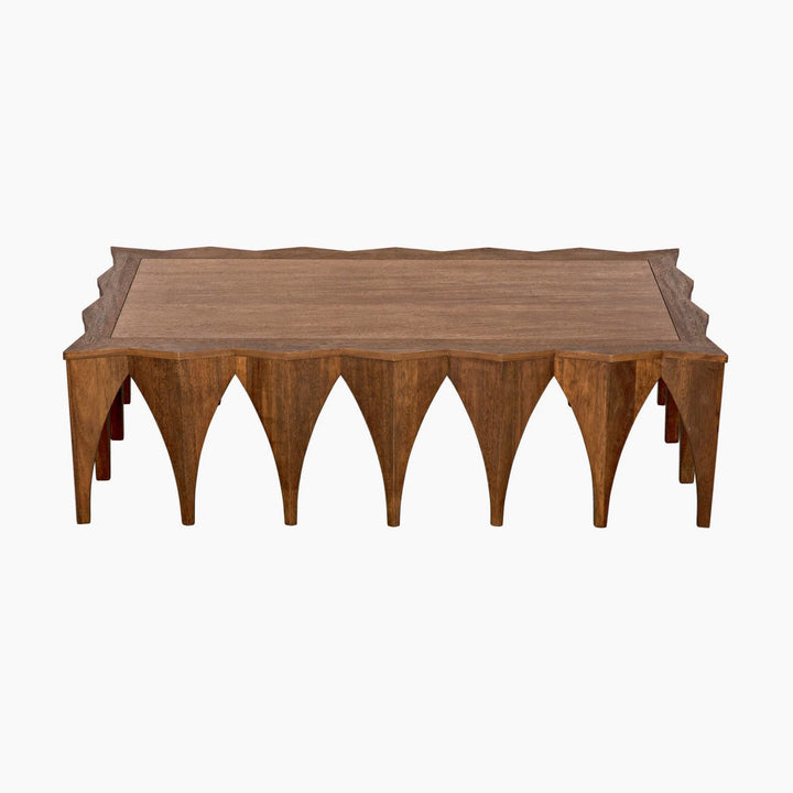 Celeste Coffee Table, Dark Walnut