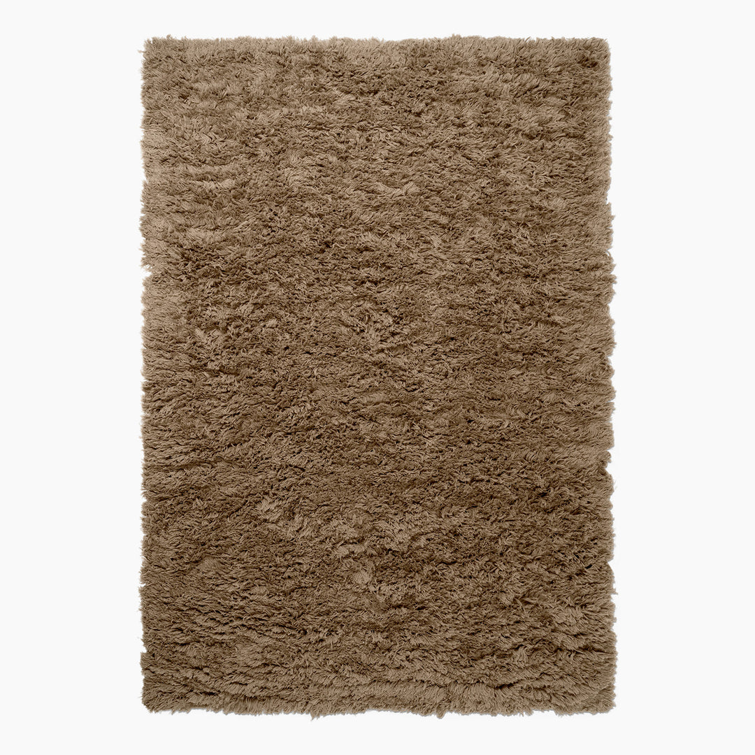 Meadow High Pile Rug - Dark Beige