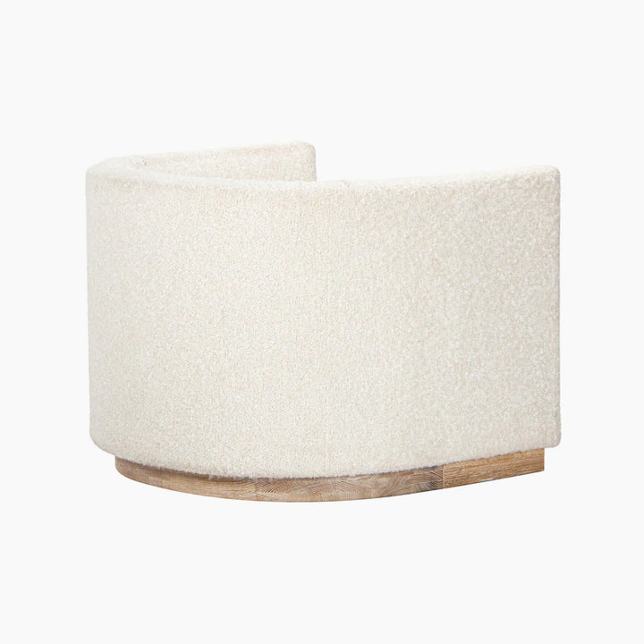 Dolin Lounge - Pearl White Boucle