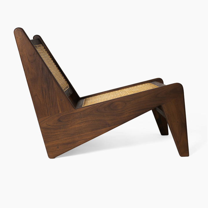 Jeanneret Kangaroo Lounge Chair - Natural Teak - Open Box