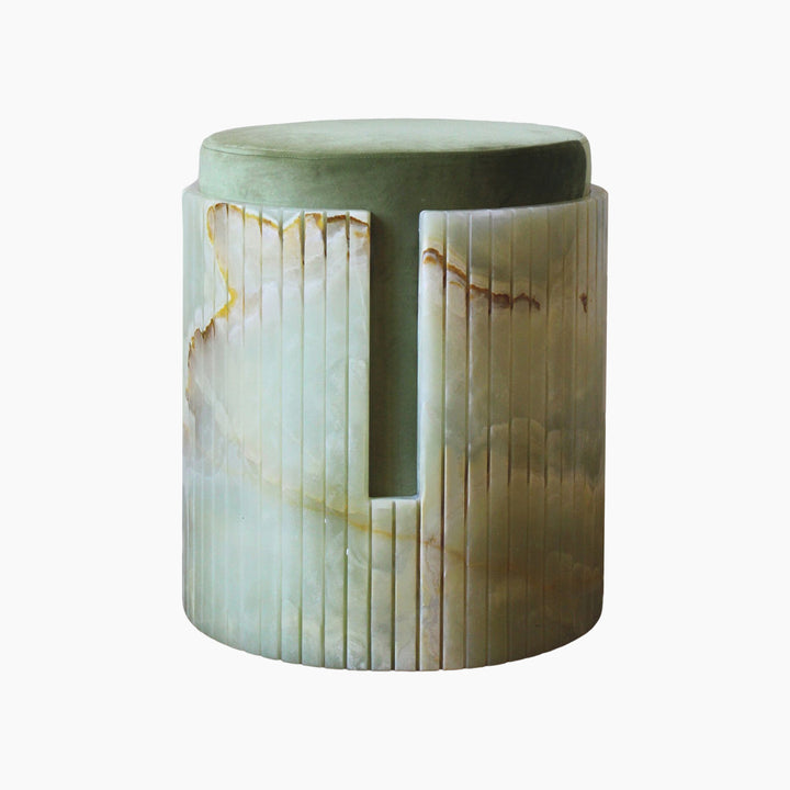 Green Onyx Dolce Stool