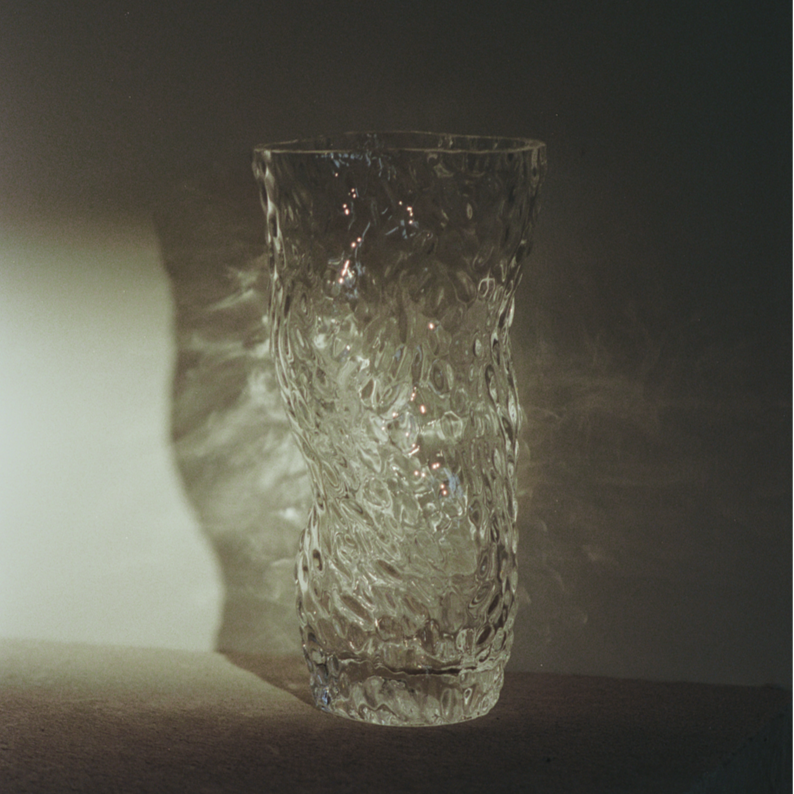 Ostrea Rock Glass Vase