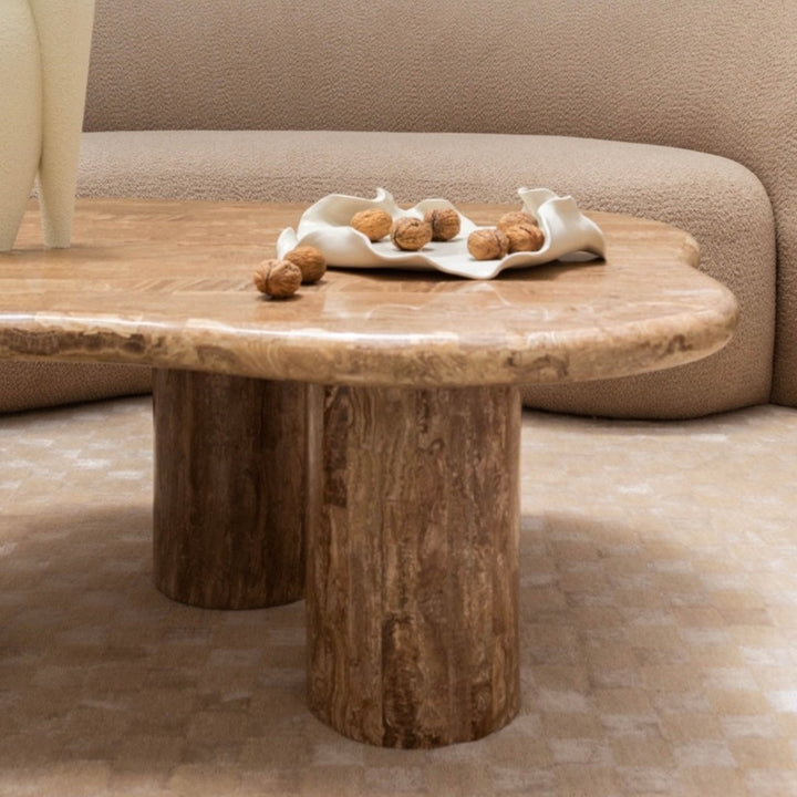 Paradis Coffee Table, Moreno Stone