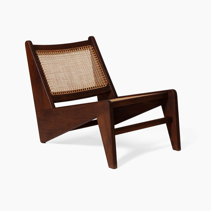 Jeanneret Kangaroo Lounge Chair - Black Teak - Open Box