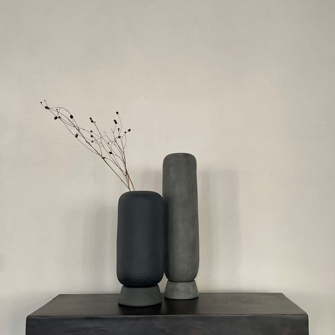 Kabin Vase - Tall - Dark Grey