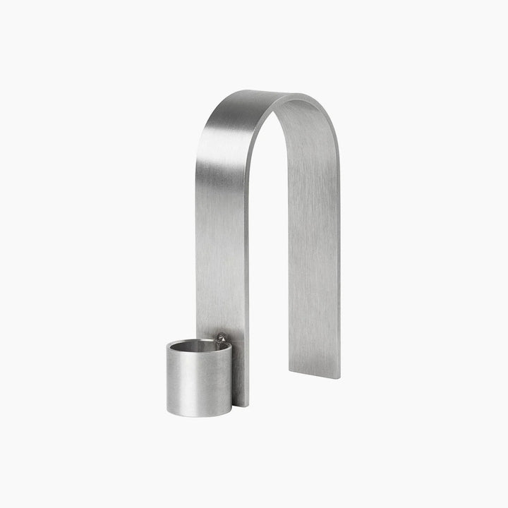 Kristina Dam Studio Arch Candleholder Vol. 1, Stainless Steel