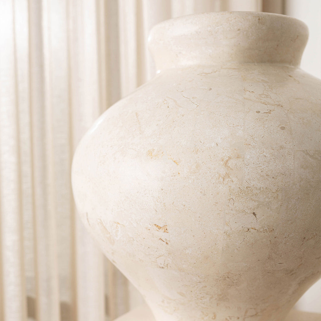 Laguna Vase, Smokey White