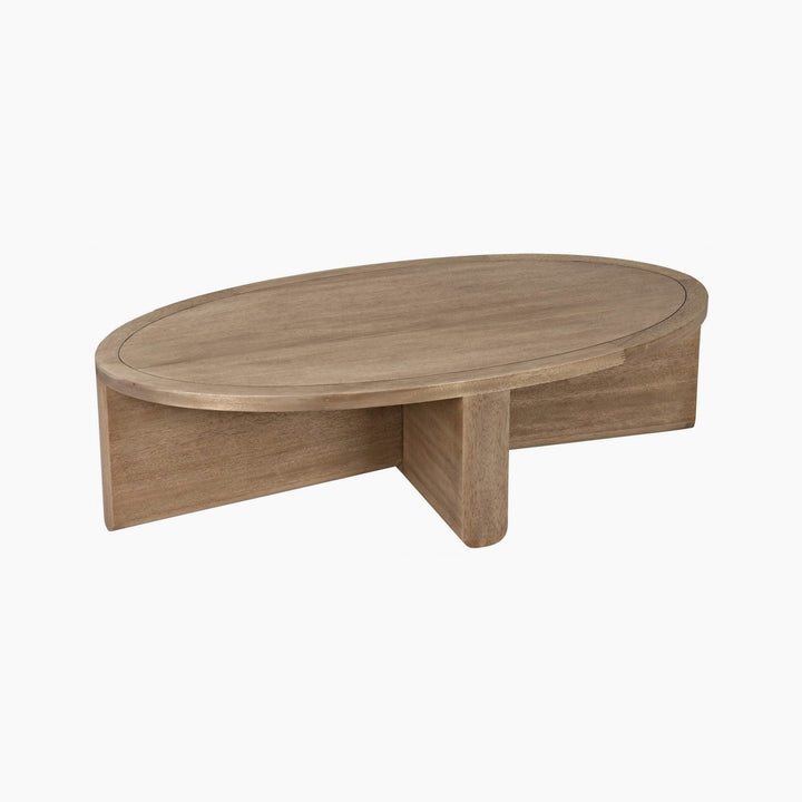 Layla Coffee Table, Washed Walnut