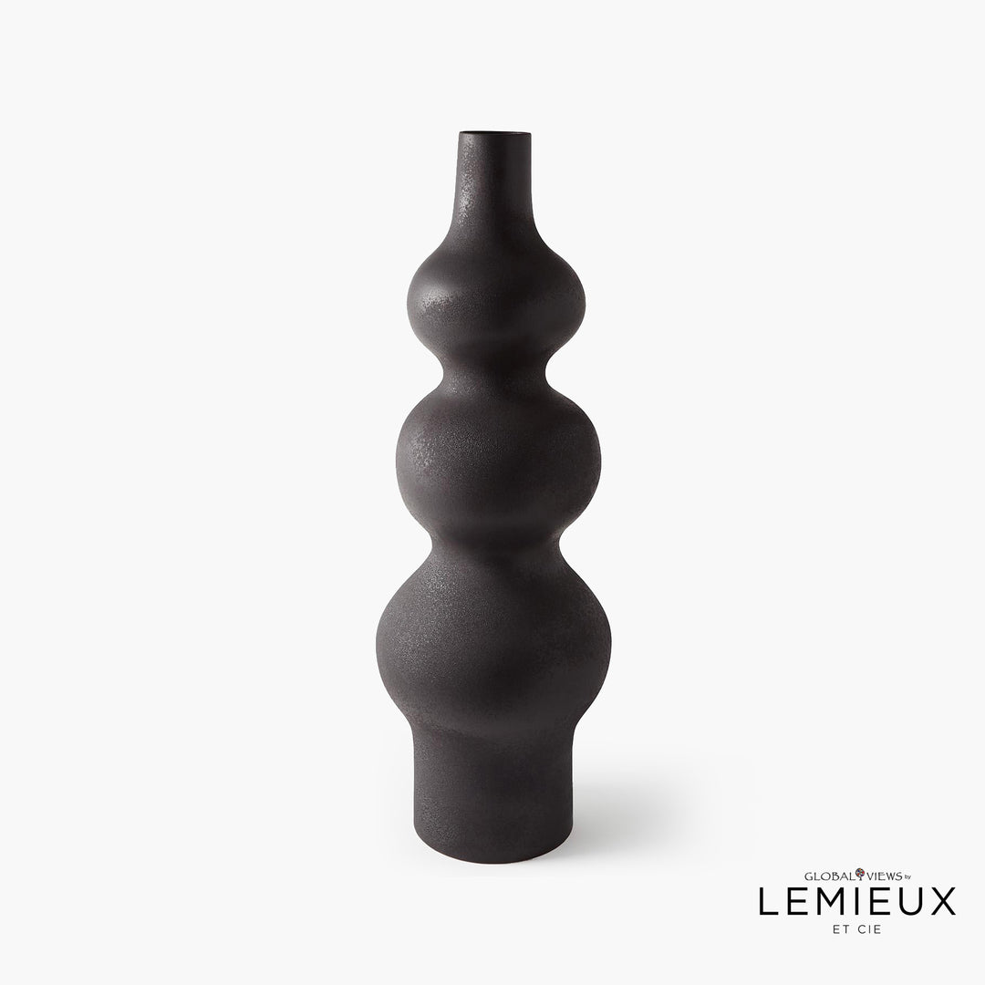 Lemieux Et Cie Overscale Vase-Black