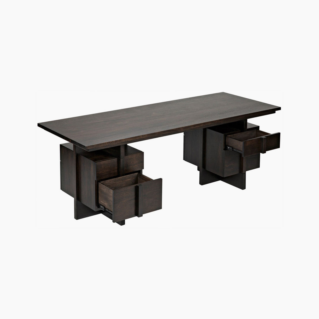 Lillian Desk, Ebony Walnut