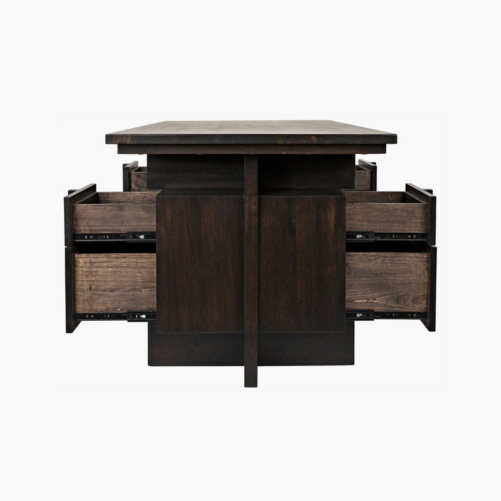 Lillian Desk, Ebony Walnut