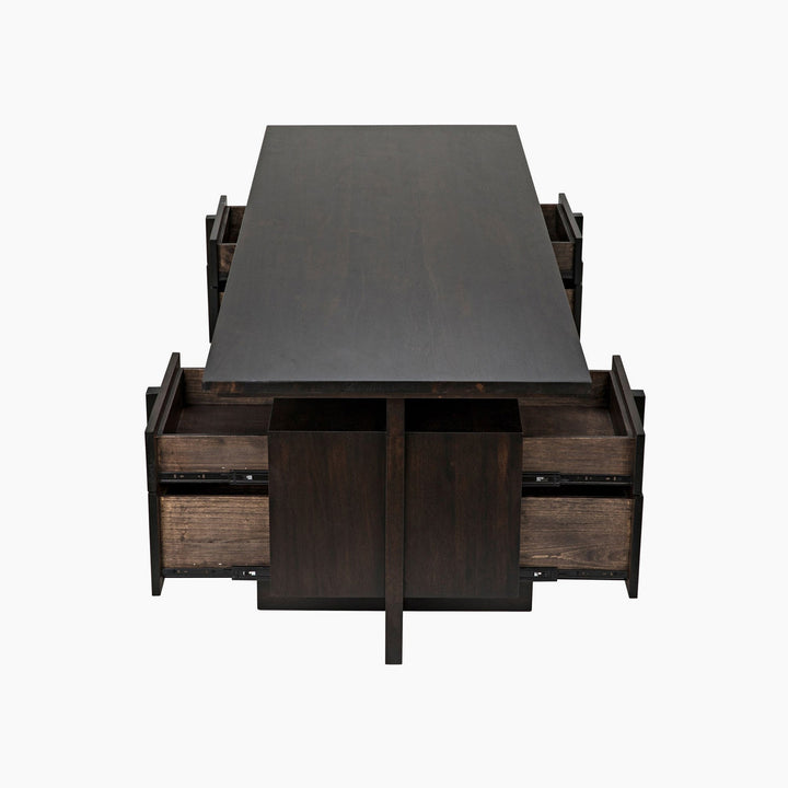 Lillian Desk, Ebony Walnut