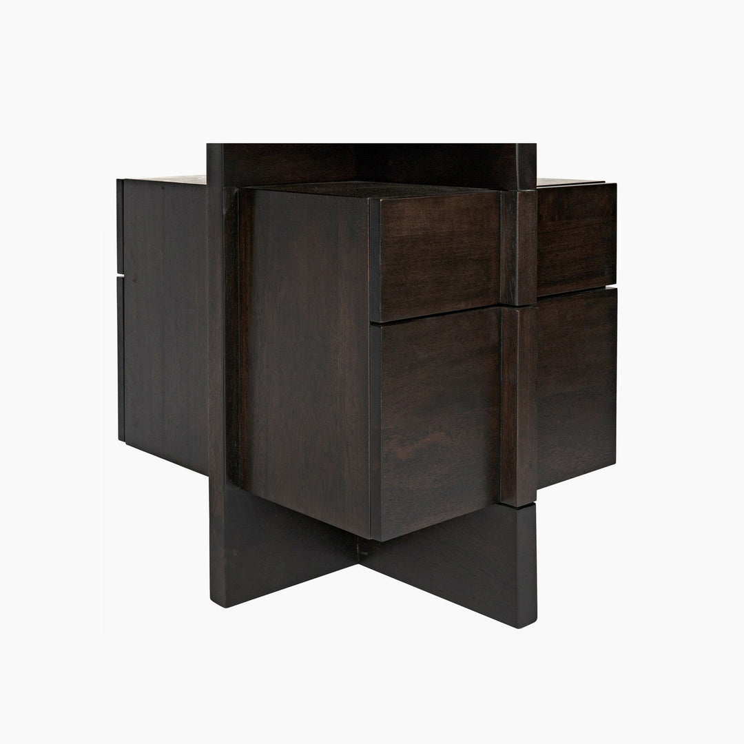 Lillian Desk, Ebony Walnut