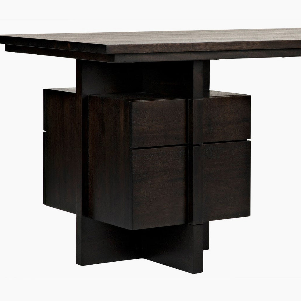 Lillian Desk, Ebony Walnut