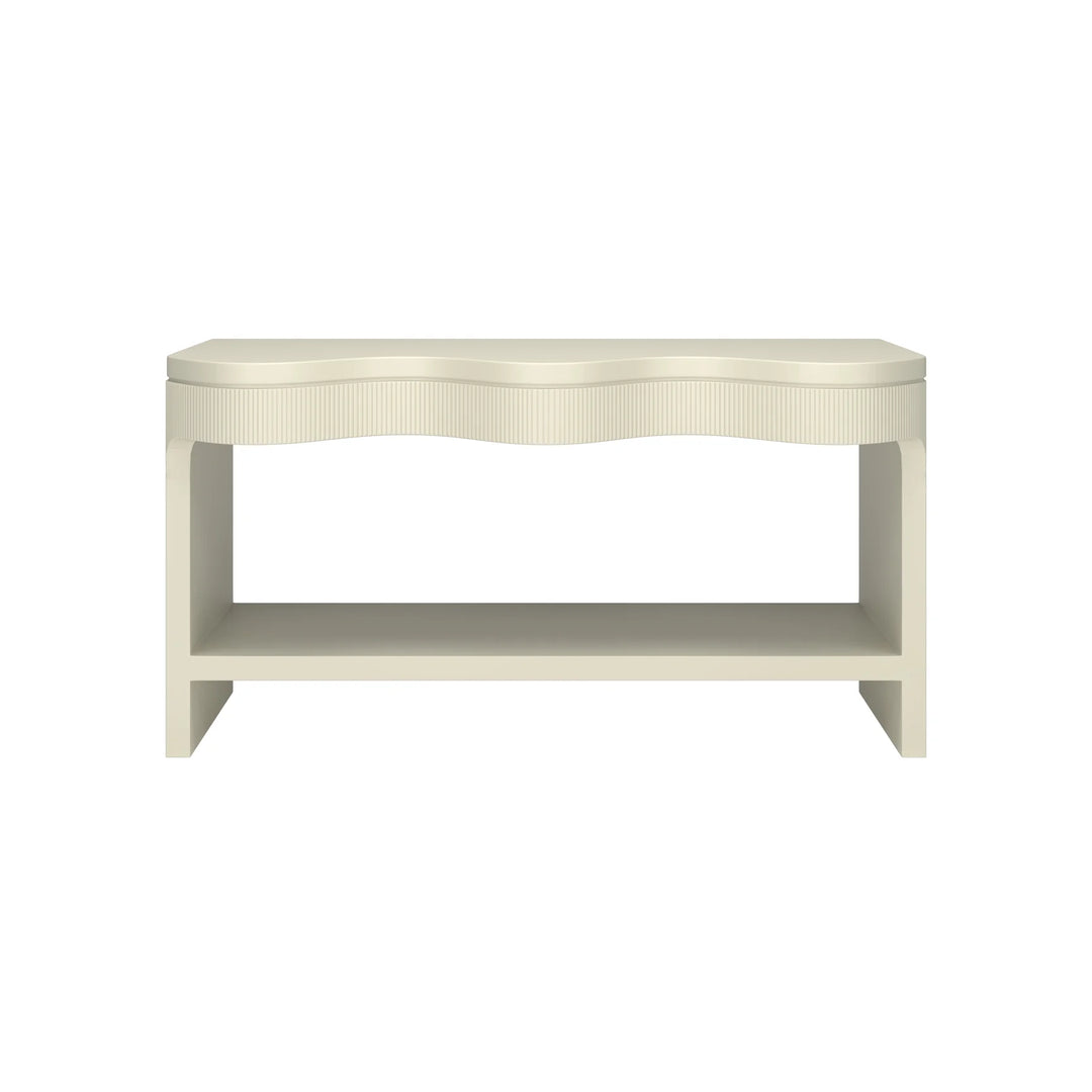 Onda Console Table - Cream