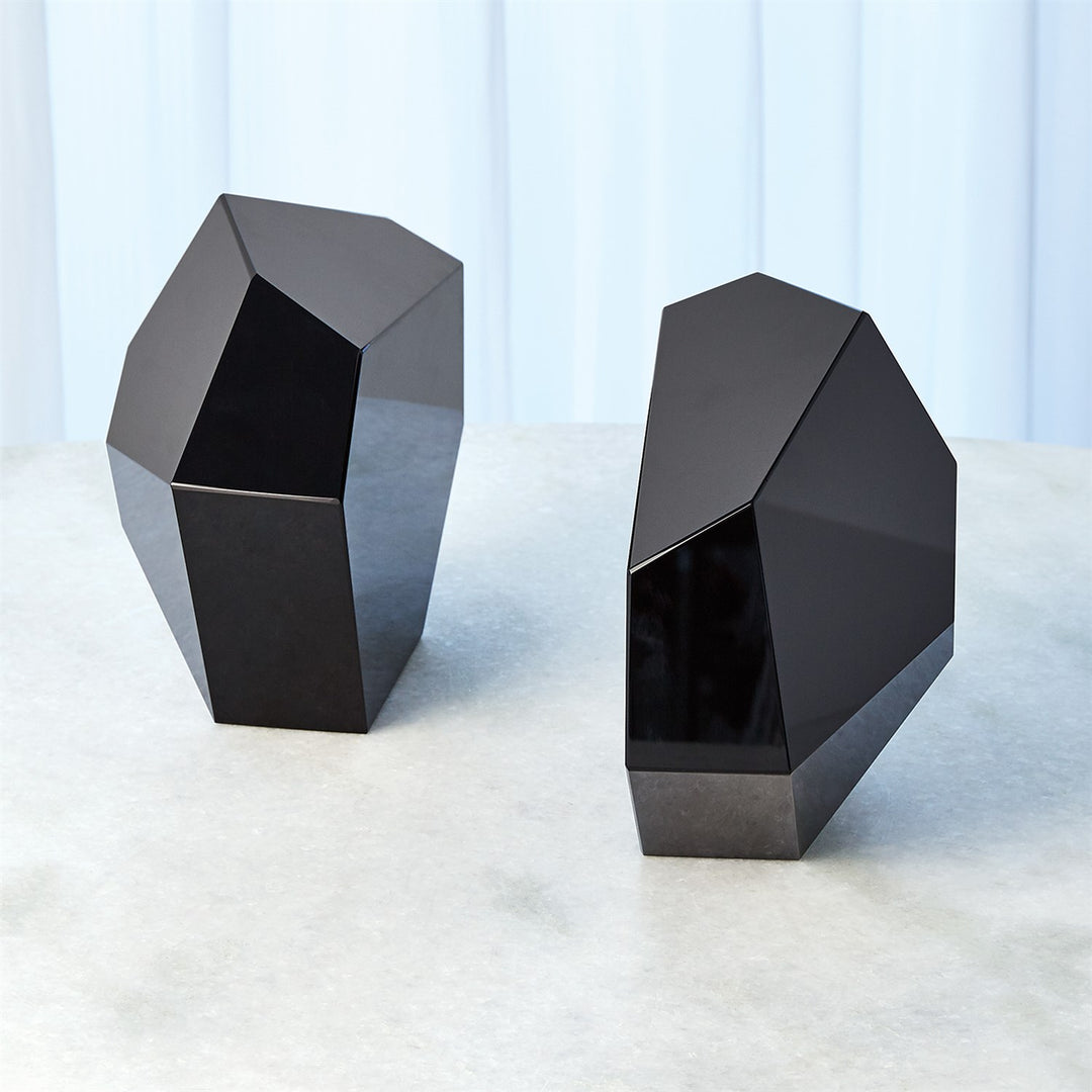 S/2 CRYSTAL BOOKENDS freeshipping - Forom