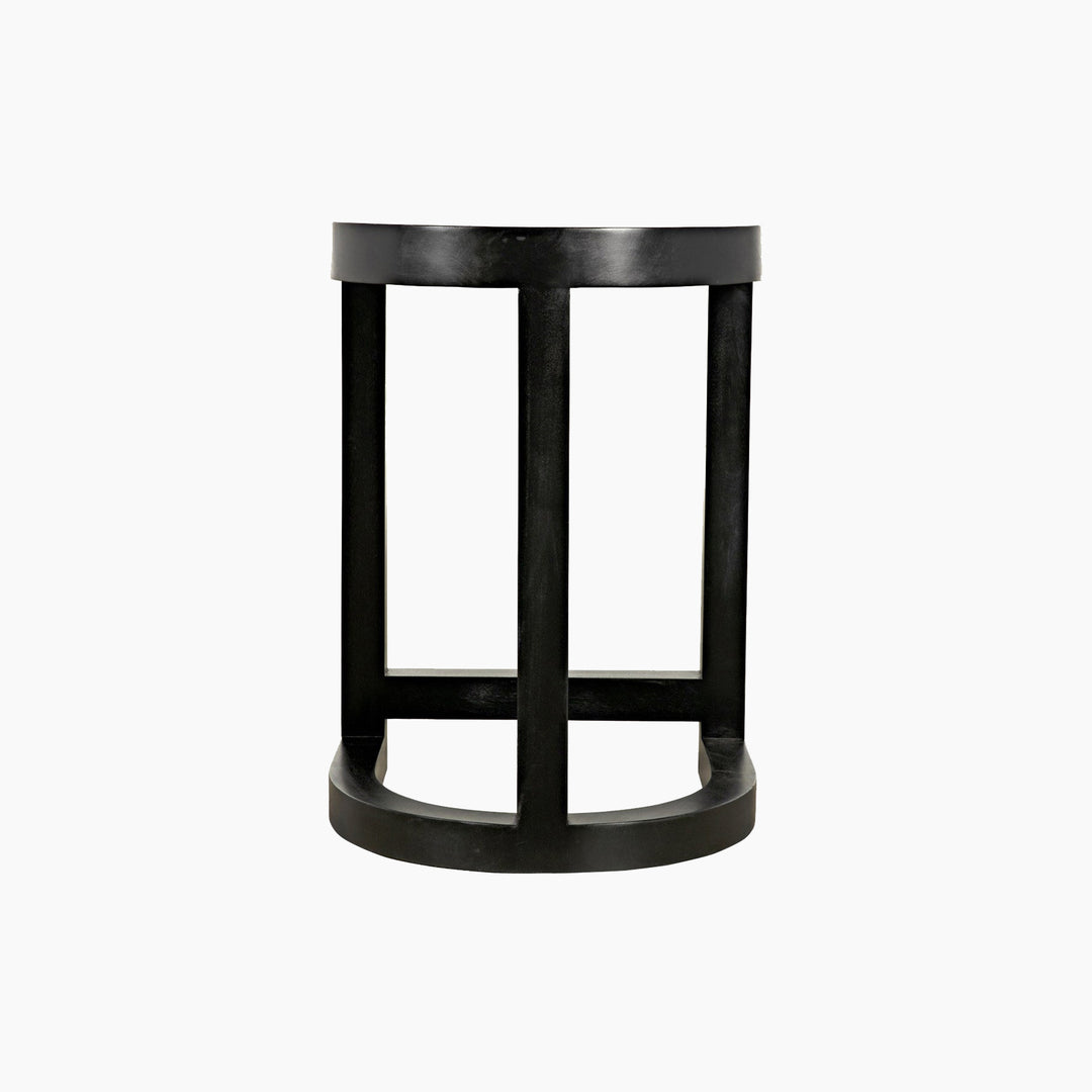 Juliette Counter Stool, Hand Rubbed Black