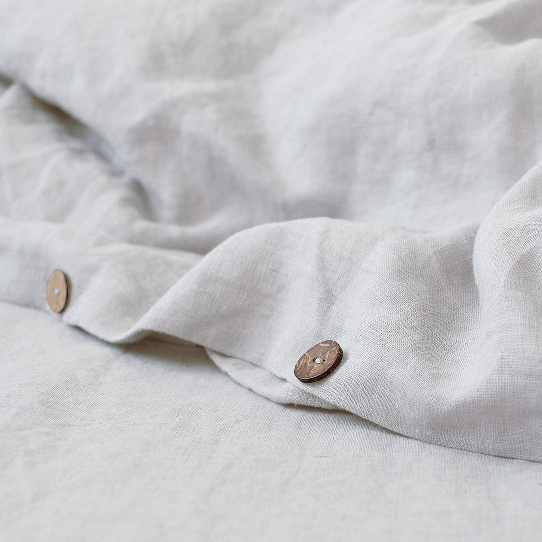 Washed Linen Duvet Cover